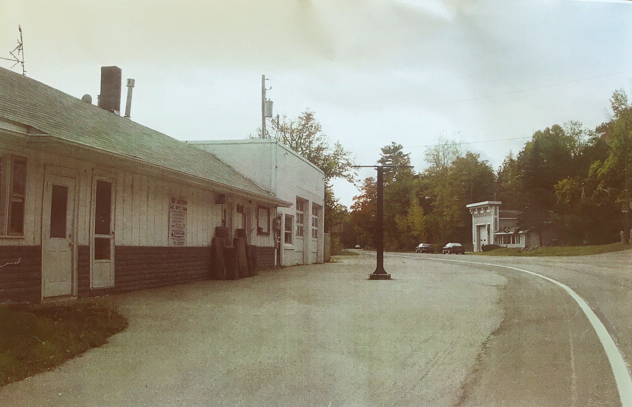 front view of tasting room before renovation